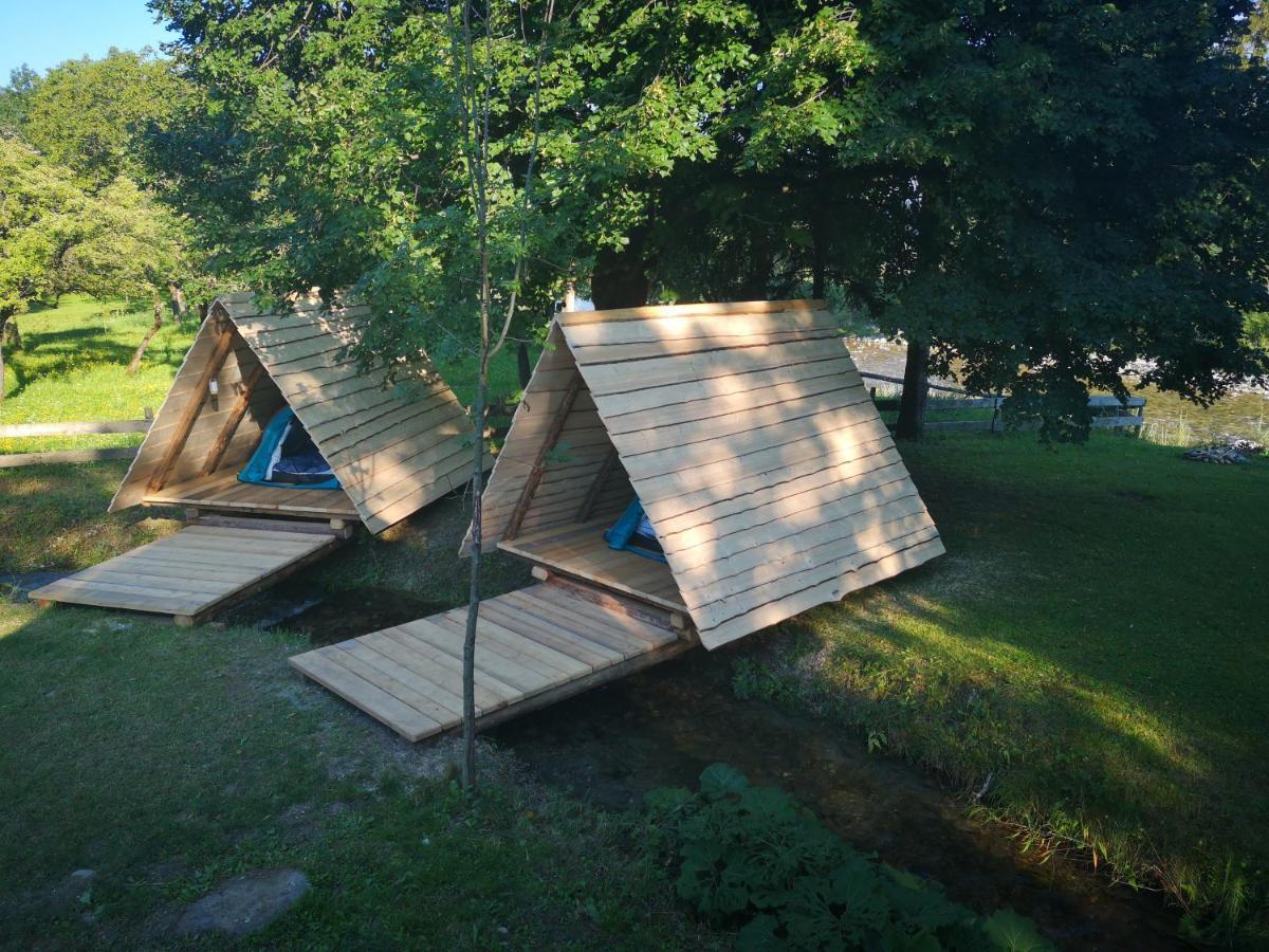 ホテル Kamp Na Otoku - Ljubno Ob Savinji エクステリア 写真