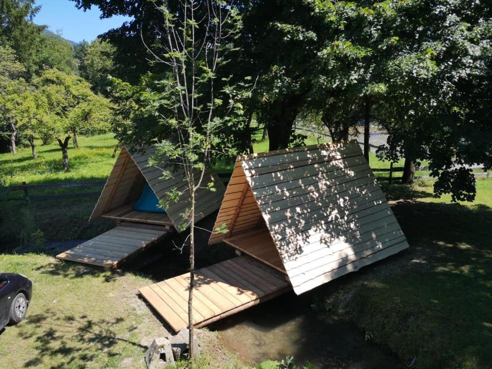 ホテル Kamp Na Otoku - Ljubno Ob Savinji エクステリア 写真