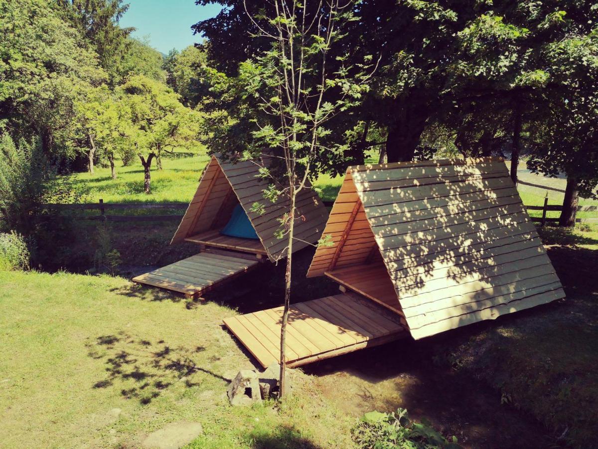 ホテル Kamp Na Otoku - Ljubno Ob Savinji エクステリア 写真