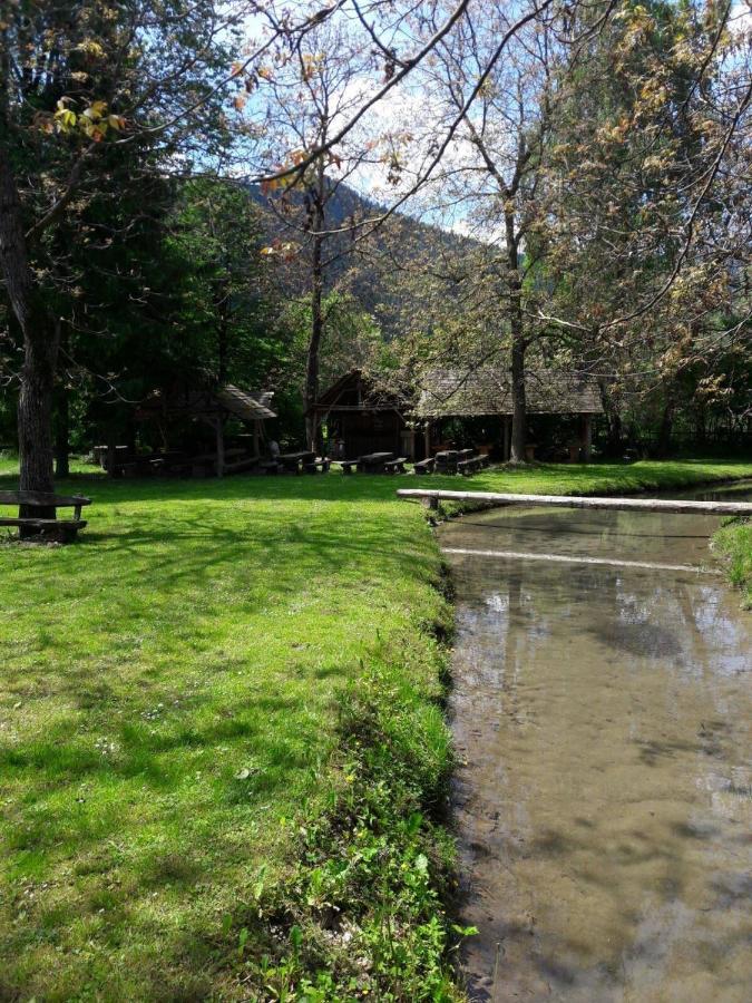 ホテル Kamp Na Otoku - Ljubno Ob Savinji エクステリア 写真