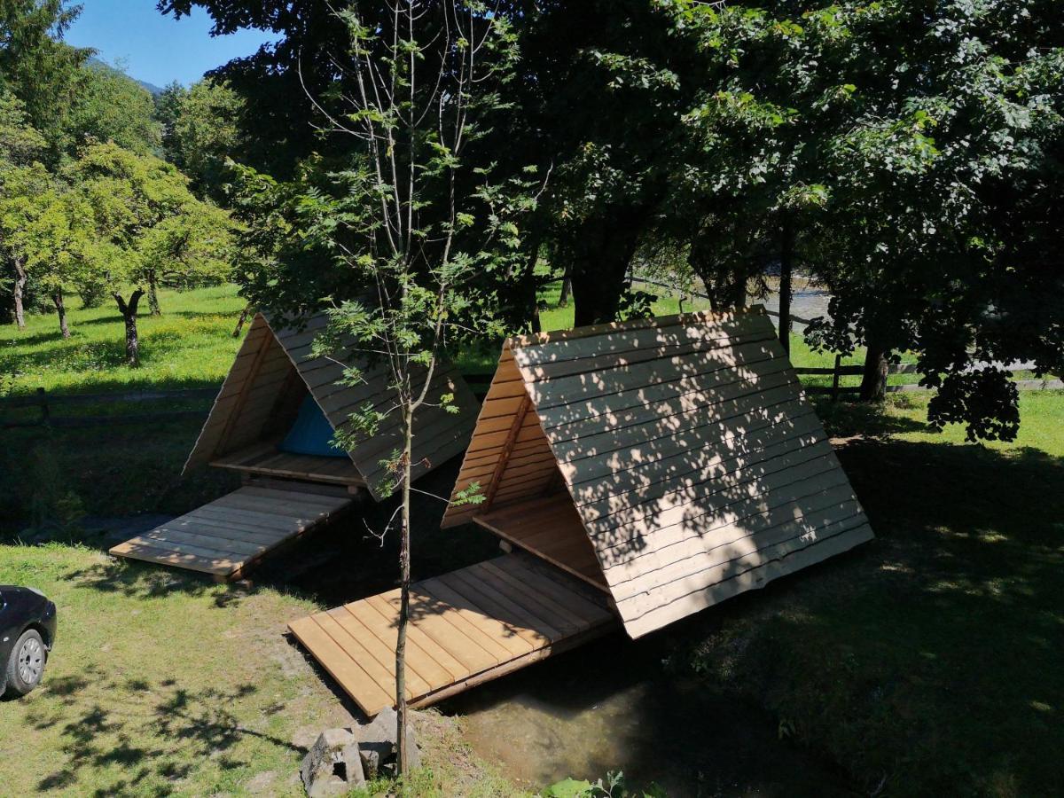 ホテル Kamp Na Otoku - Ljubno Ob Savinji エクステリア 写真