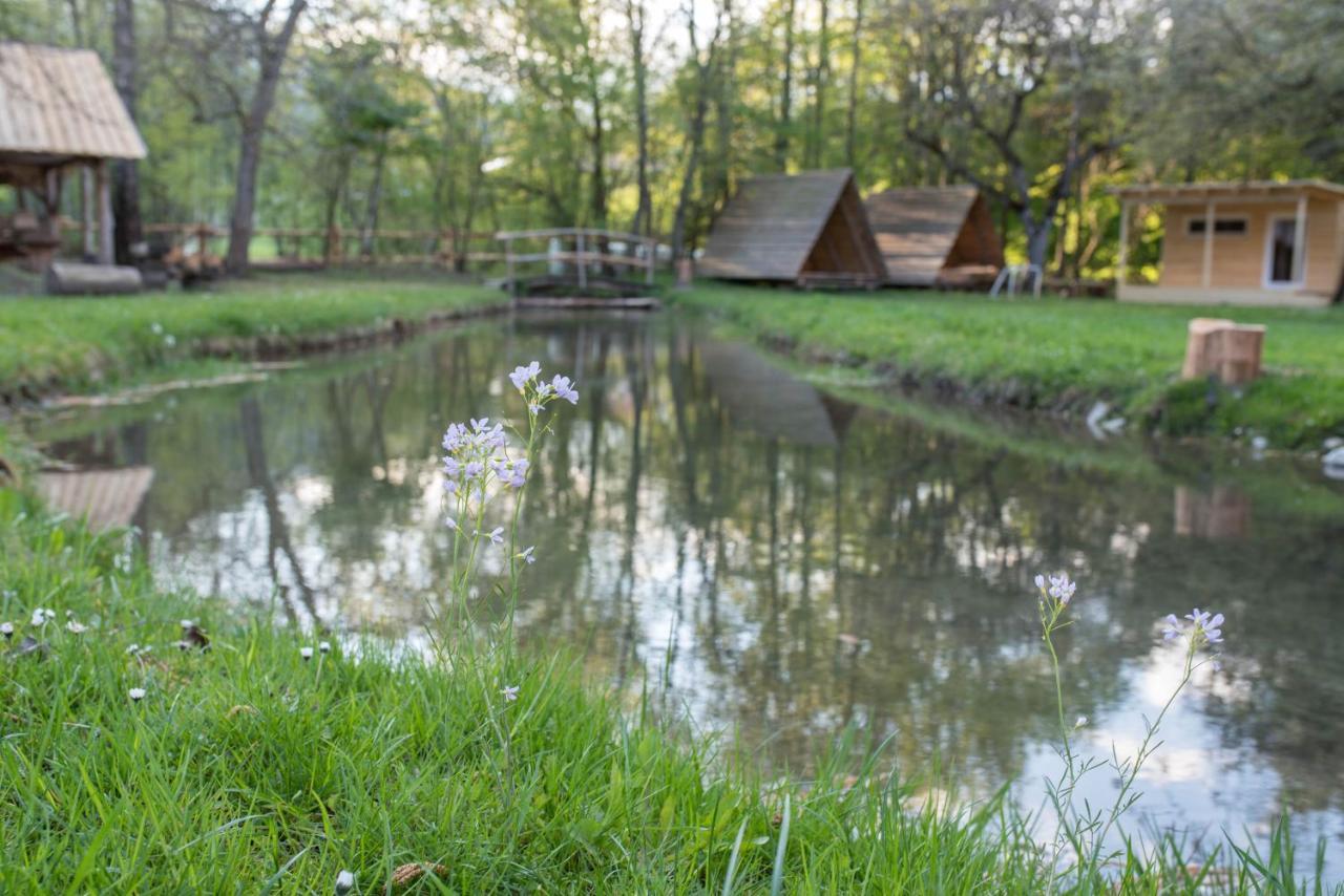 ホテル Kamp Na Otoku - Ljubno Ob Savinji エクステリア 写真