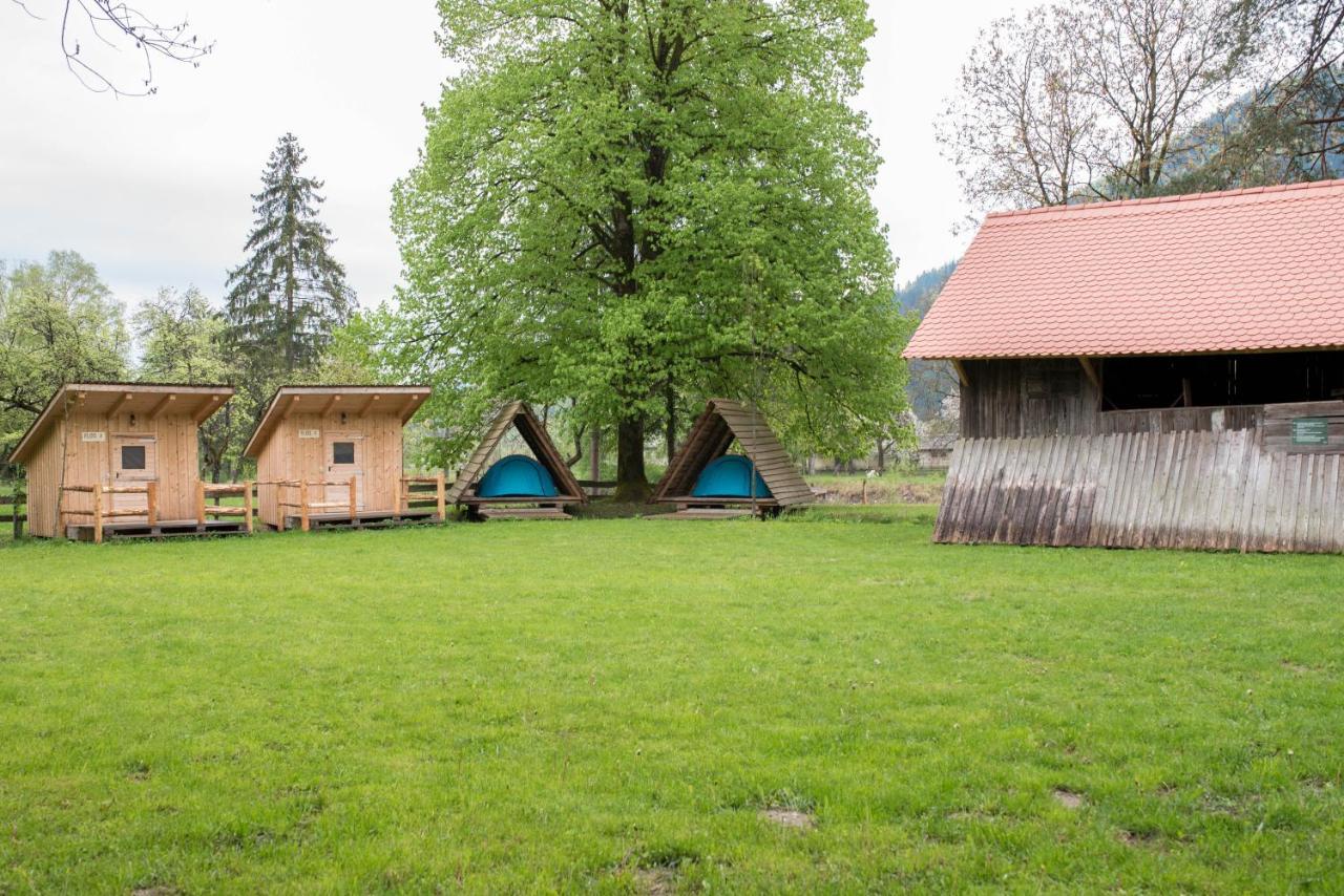 ホテル Kamp Na Otoku - Ljubno Ob Savinji エクステリア 写真
