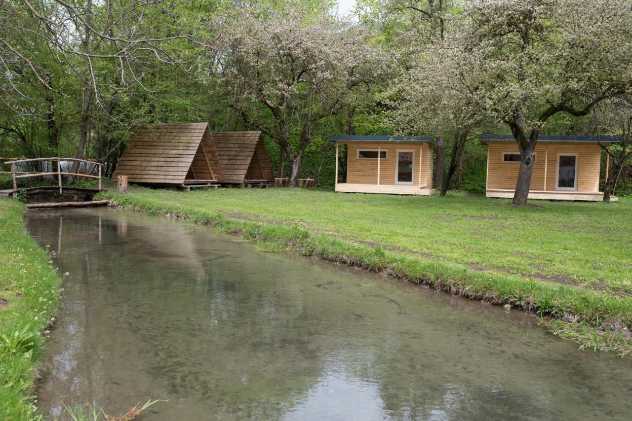 ホテル Kamp Na Otoku - Ljubno Ob Savinji エクステリア 写真